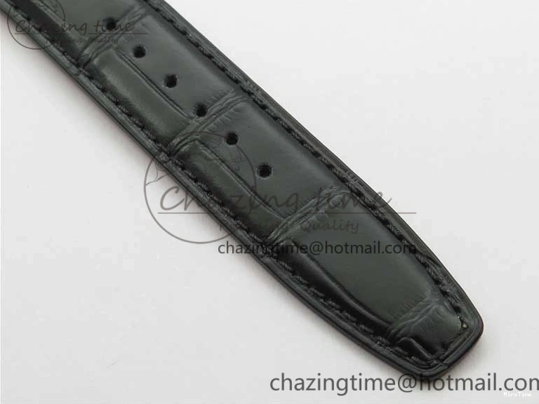 MIROTIME 0223 Premium Portugieser Perpetual Calendar IW503302 RG V9F 1:1 Best Edition Blue Dial on Black Leather Strap A 7098